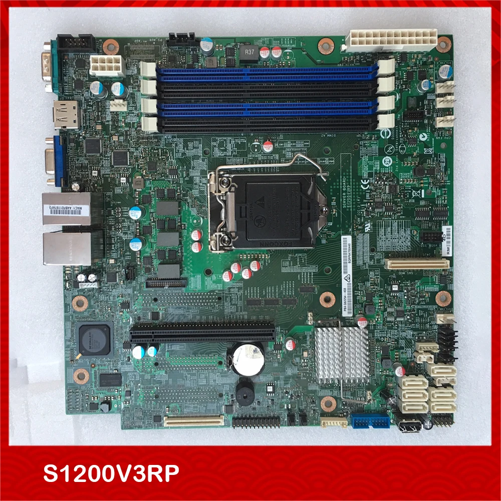 

Server Motherboard For Intel S1200V3RP LGA1150 E3 V3 Fully Tested Good Quality