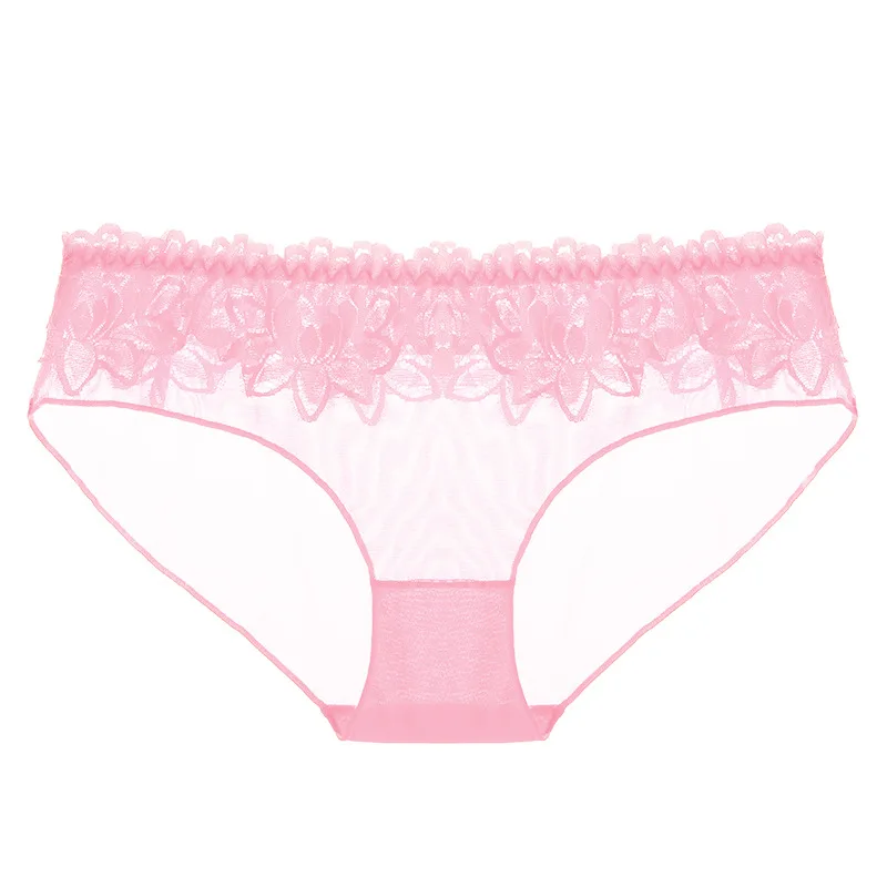 

Кружевное нижнее белье, женские ультратонкие прозрачные сетчатые трусы с заниженной талией, бесшовные Соблазнительные дышащие прозрачные ...