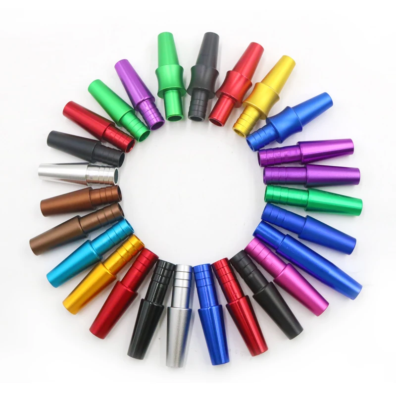 

1pc Hookah Hose Aluminum Alloy Connector Suit For Shisha Chicha Narguile Silicone Tube Pipe Smoking Cachimbas Accessories