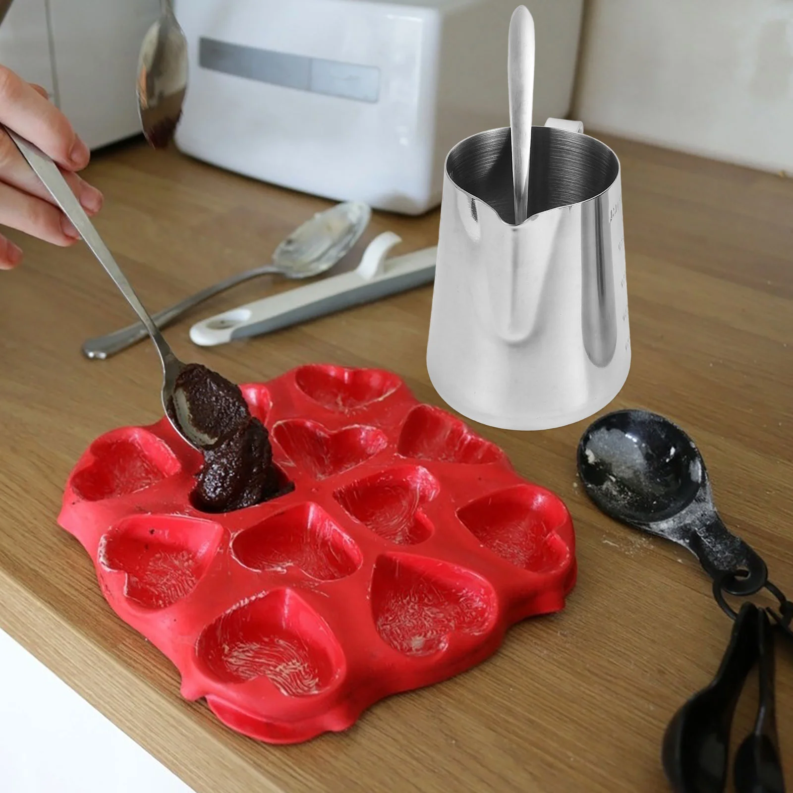 Набор кастрюль для плавления воска шоколадная чаша двойной котел молока с плитой