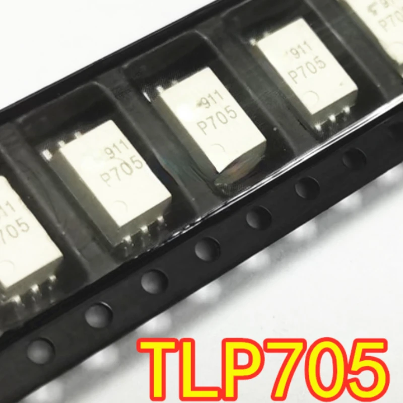 

5-100pcs Drive Optocoupler TLP705 0.6A Low Current Output, 10M High Speed Drive P705 New TLP705A SOP6