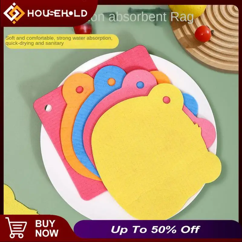

Kitchen Cleaning Wipe Cloth Seamless Does Not Occupy Oil Rag Daily Necessities Easy To Clean Sponge Scouring Cloth
