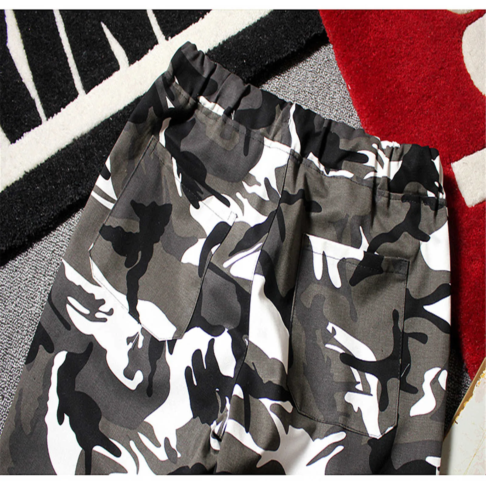 Мужские брюки с завязками на привязках осенние модные повседневные мужские