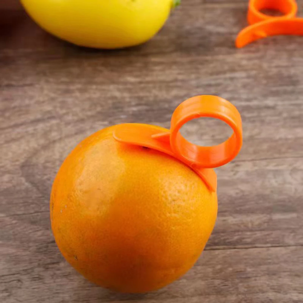 

1Pc Portable Fruit Peeler Slicer Lemon Citrus Grapefruit Orange Skin Remover Cutter Opener Easy Slicer Kitchen Tools