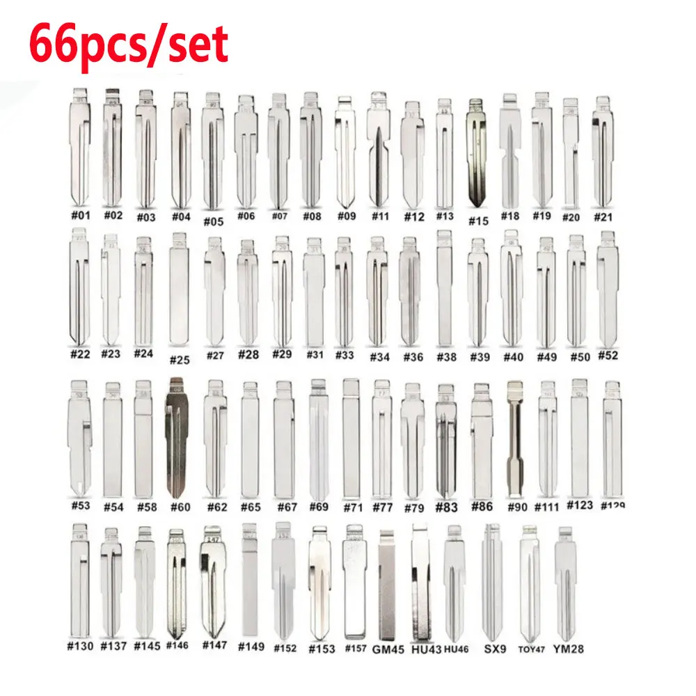 

66 шт. KD Xhorse JMD VDI пульт дистанционного управления автомобильный ключ лезвие заготовки для KD900/KD-X2 для Renault Toyota VW BMW AUDI PSA Peugeot Citroen Ford