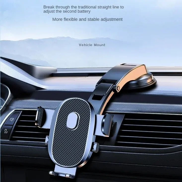 Держатель для телефона на приборную панель автомобиля складная универсальная