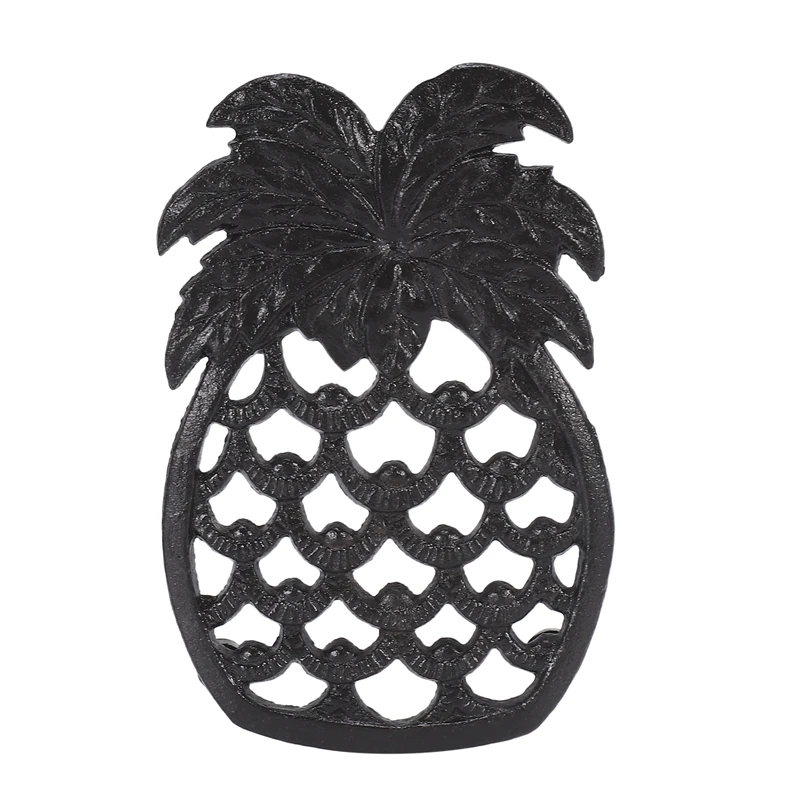 

Rustic Cast Iron Pineapple Trivet Decorative Cast Iron Trivet For Hot Pans Kitchen Or Dinning Table Decorations