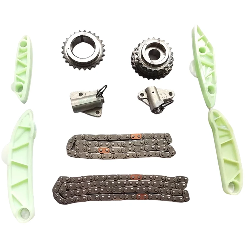 

D4HA D4HB Engine Timing Chain Kits Timing Guide Rail Tensioner Gear for Sorento Carnival Sedona 2.2