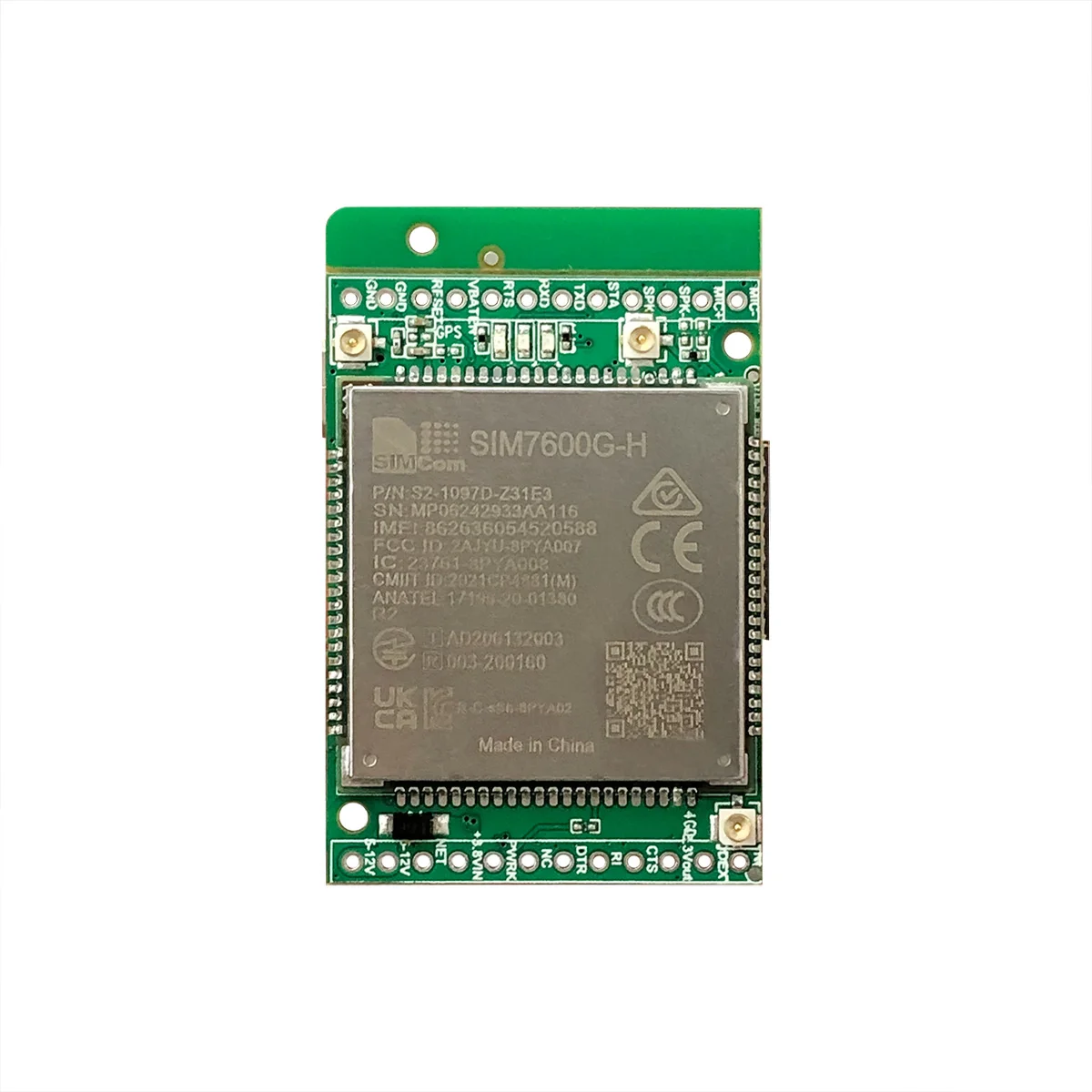 Бесплатная доставка Simcom Φ Core Board макетная плата LTE CAT4 GNSS глобальная версия для