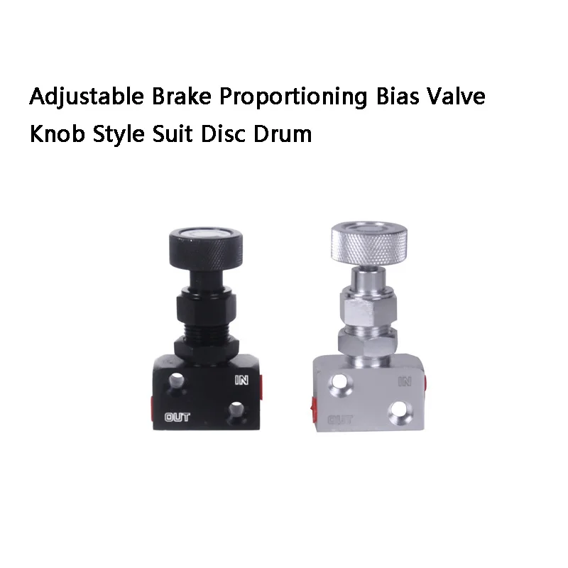 

Adjustable Brake Proportioning Bias Valve Knob Style Suit Disc Drum