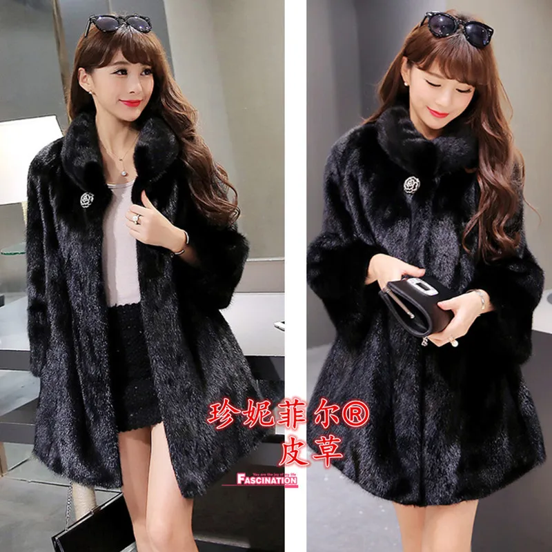 Women real mink coats female mink fur coat genuine long fur coat ladies winter clothes oversize 6xl 5xl 7xl natura fur coats