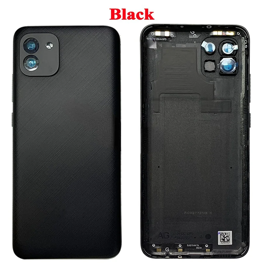 Фото Универсальная задняя крышка-чехол для Samsung Galaxy A03 A035F A035F/DS, пластиковый корпус, совместимый с несколькими моделями №4