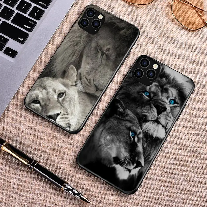 

Чехол для телефона с изображением Льва для iphone 13 Pro max iPhone 12 13 11 Pro max XS MAX 6 6s 8 7 Plus X 2020 XR, чехлы для телефонов
