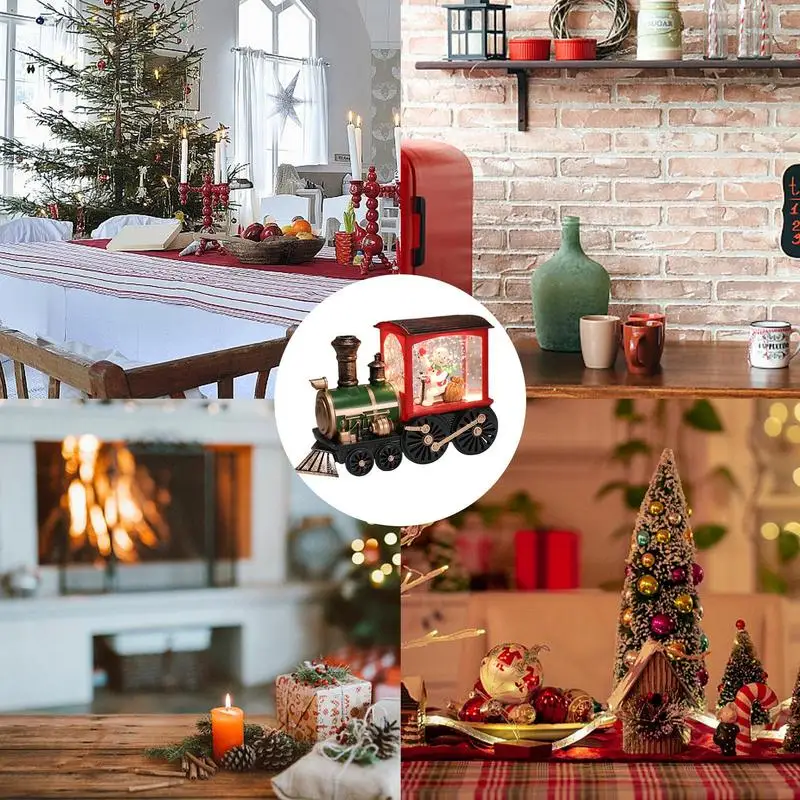 Рождественская искусственная Ретро лампа со встроенными и наружными