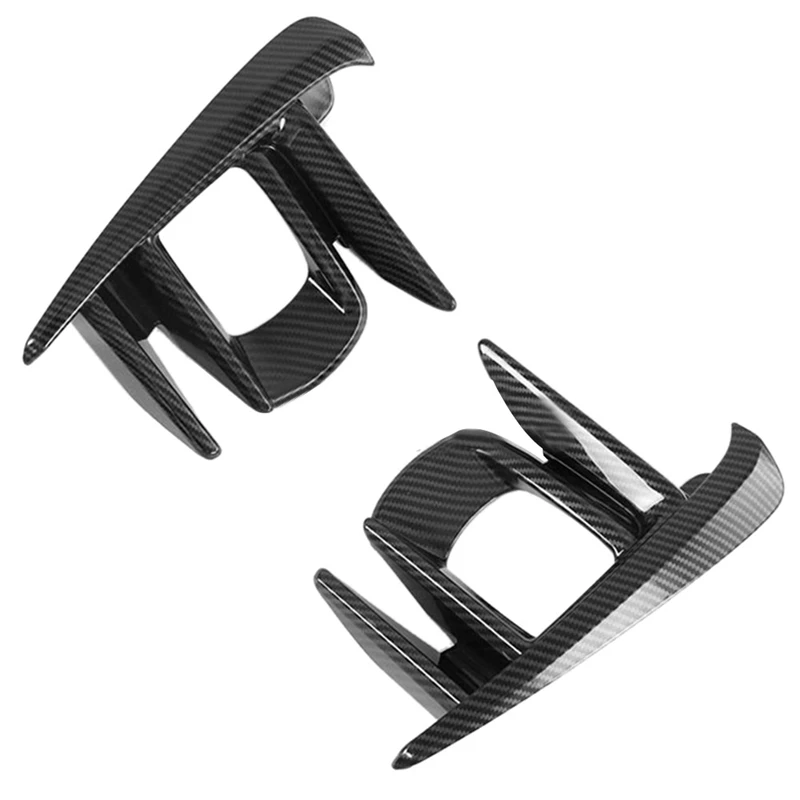 

Carbon Fiber Car Front Fog Lamp Cover Decoration Trim for Toyota Sienna 2018-2020