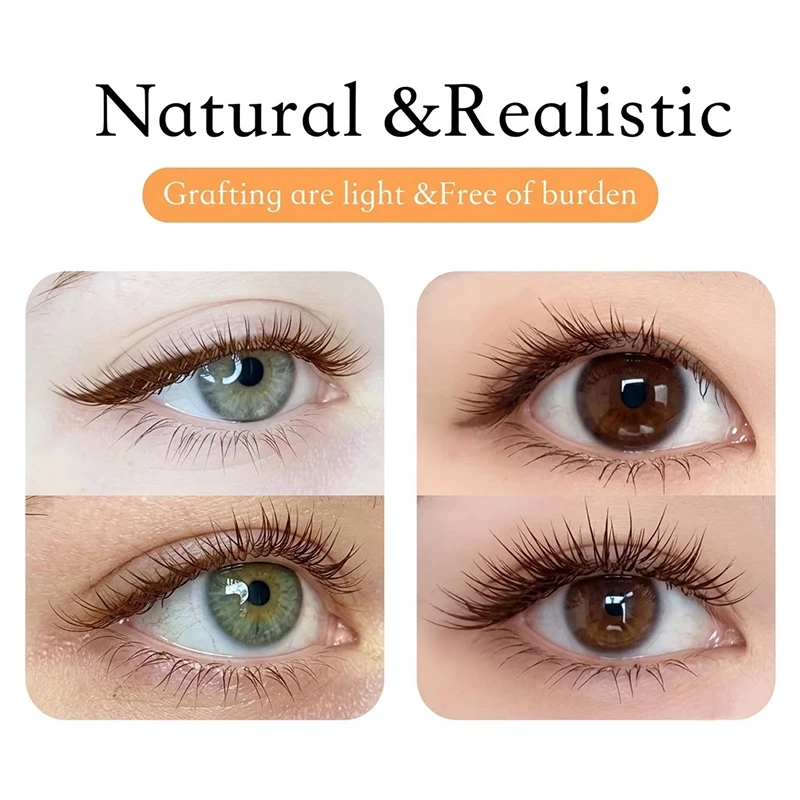 Накладные ресницы Winky Beauty Brown Fox Yy Lash, премиум-класса, натуральные, мягкие, 0.07мм, высококачественные, Y-образные, новые, 12 рядов, для левой и правой глазной норки (art.: 3920dc30fd0bc) - 3920dc30fd0bc