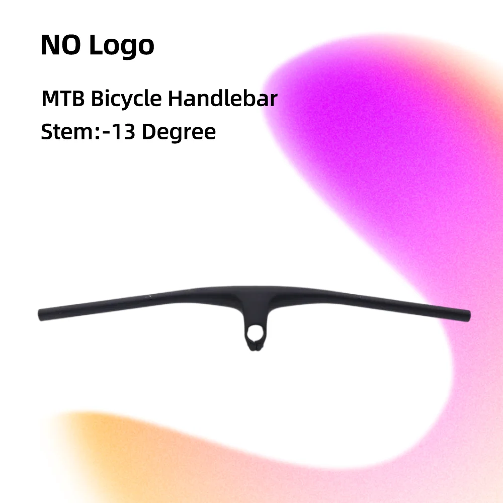 Без логотипа RSL Mtb Руль Полностью карбоновый кабинет -13 градусов вынос 70 мм/80 мм/90