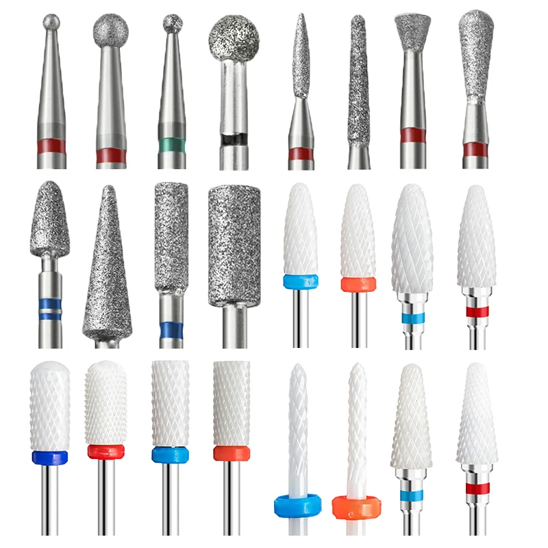 Фреза для ногтей керамическая полировки