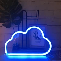 neon sign home decor design decorative lights plastic wall lamp for kids baby room led nightlights holiday lighting xmas party