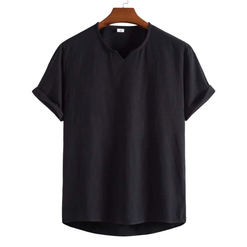 

New Fashion Casual Short-sleeved Shirt In Solid Color for Summer 2022 Shirts for Men