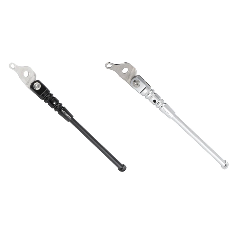 

2X Litepro Bicycle Kick Stand Road Bike Kickstand Mountain Bike Bicycle Cycle Rack For Brompton Black&Silver