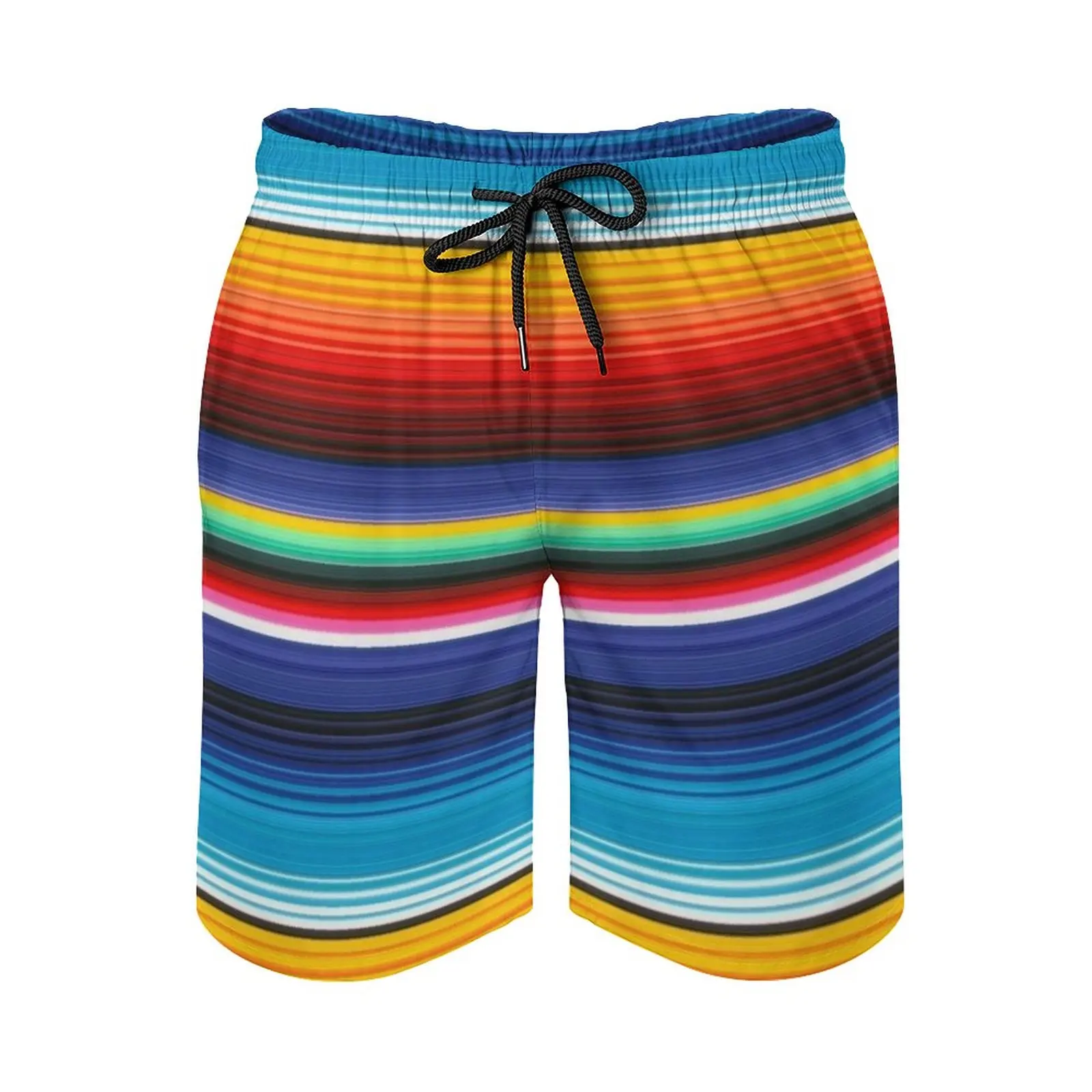 

Traditional Seamless Mexican Vintage Pattern New Mens Swim Shorts Quick Dry Beach Board Swimwear Fashion Volley Shorts Tweed
