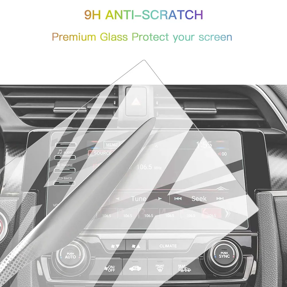 Для Honda Civic LX EX Touring Si EX-L 2019 2020 2021 GPS-навигация защитная пленка для сенсорного экрана