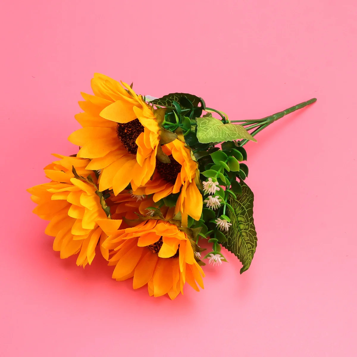 Charming 30cm Artificial Sunflower Sunflower Bouquet for Garden Bedroom Home