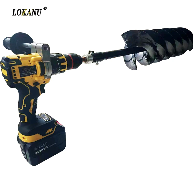 New ice diamond Brushless ice fishing electric drill Compatible with Makita battery drill Super torque ice drill