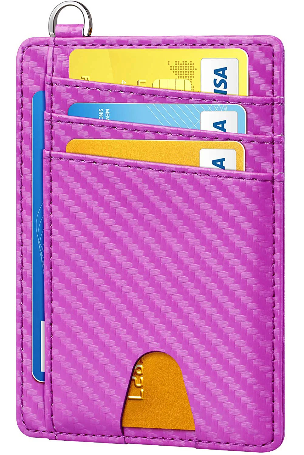 Card Holder Men's Genuine Leather RFID Anti-theft Card Swiping Bag Men's And Women's Card Bag