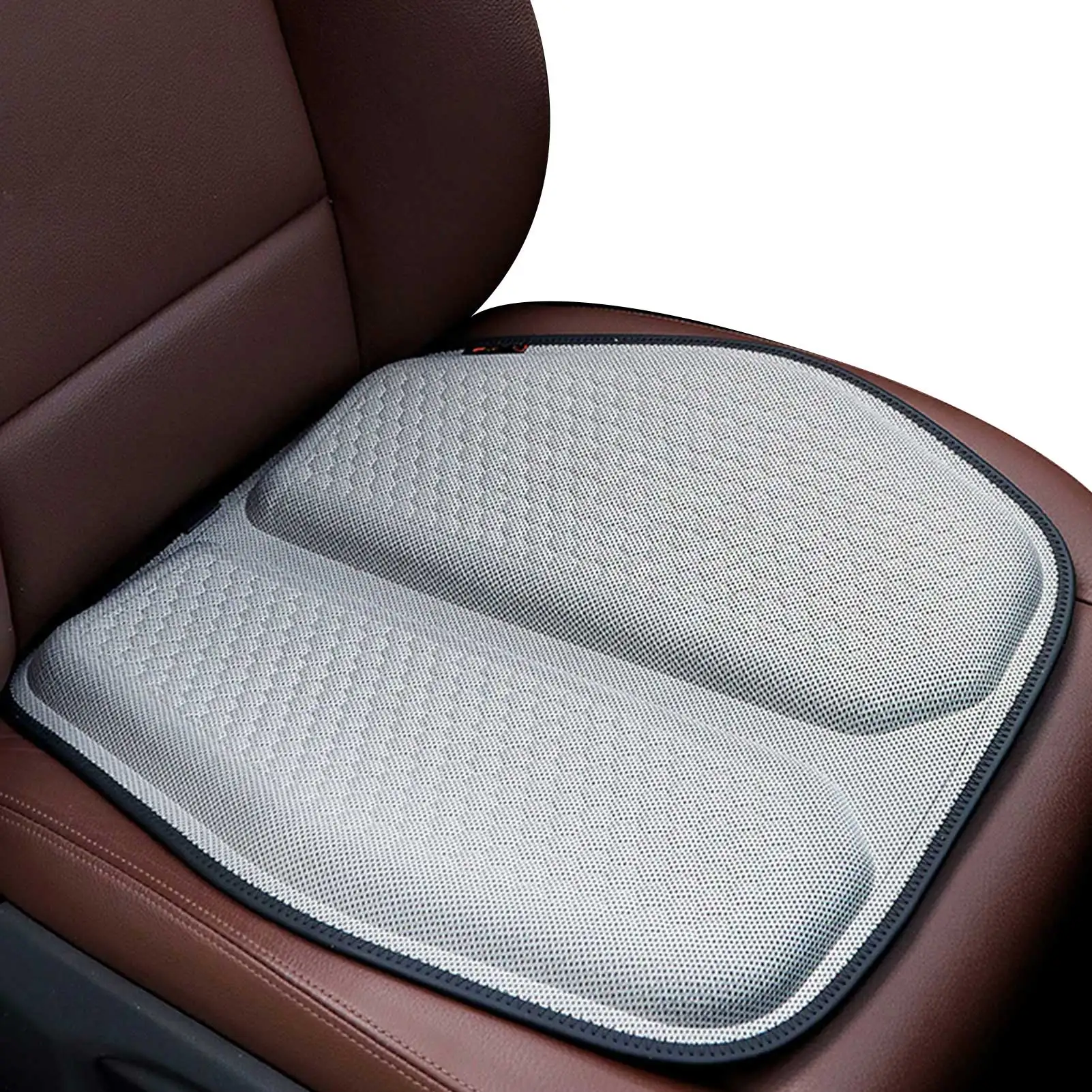 

Дышащая подушка для сиденья, гелевая Подушка для льда, нескользящая износостойкая мягкая и удобная искусственная подушка для автомобильно...