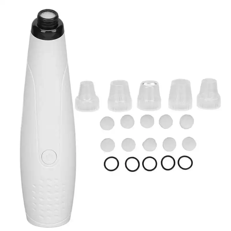 

Electric Blackhead Removal Vacuum Suction Machine Deep Cleansing Skin Pores Vacuum Blackhead Cleaner with 5 Suction Heads