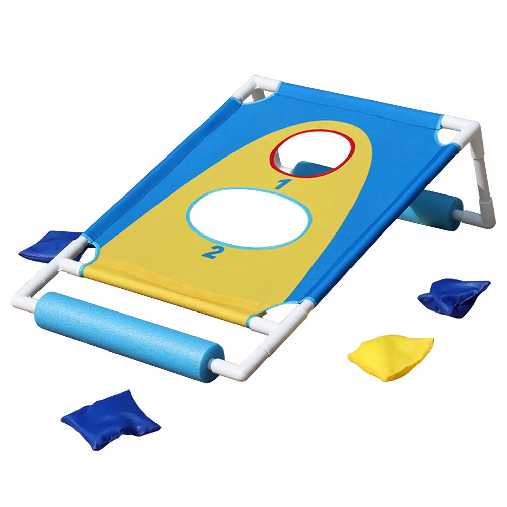 

Folding Children Gifts Portable Bounce Throwing Game Set Outdoor Water Toy Funny Floating Target Swimming Pool Standard Sports