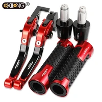 motorcycle brakes tie rod handbrake brake clutch levers handlebar hand grips ends for honda cbr650f 2014 2015 2016
