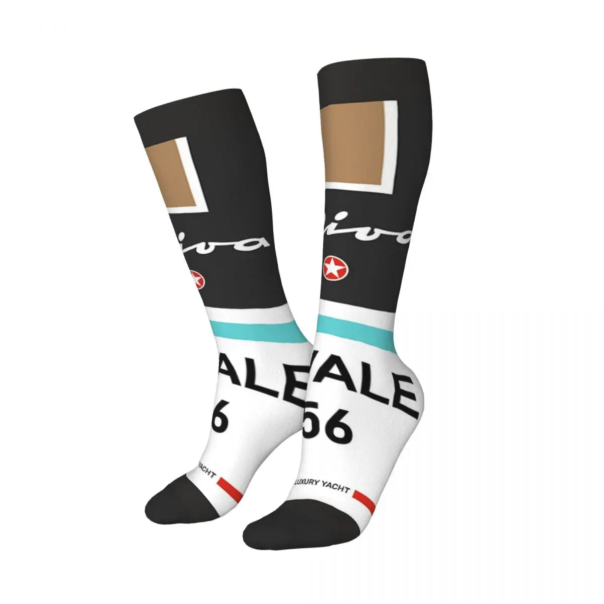 Rivale Riva Aquarama Италия Французские носки Riviera Monaco Чулки в стиле Харадзюку Всесезонные