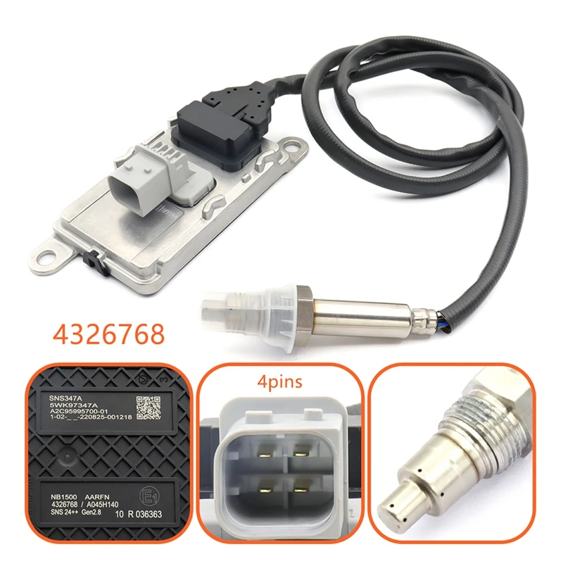 Датчик оксида азота 24 В для запасных частей CUMMINS DAF 5WK97347A 4326768