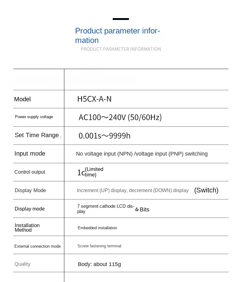 Новый оригинальный цифровой электронный таймер