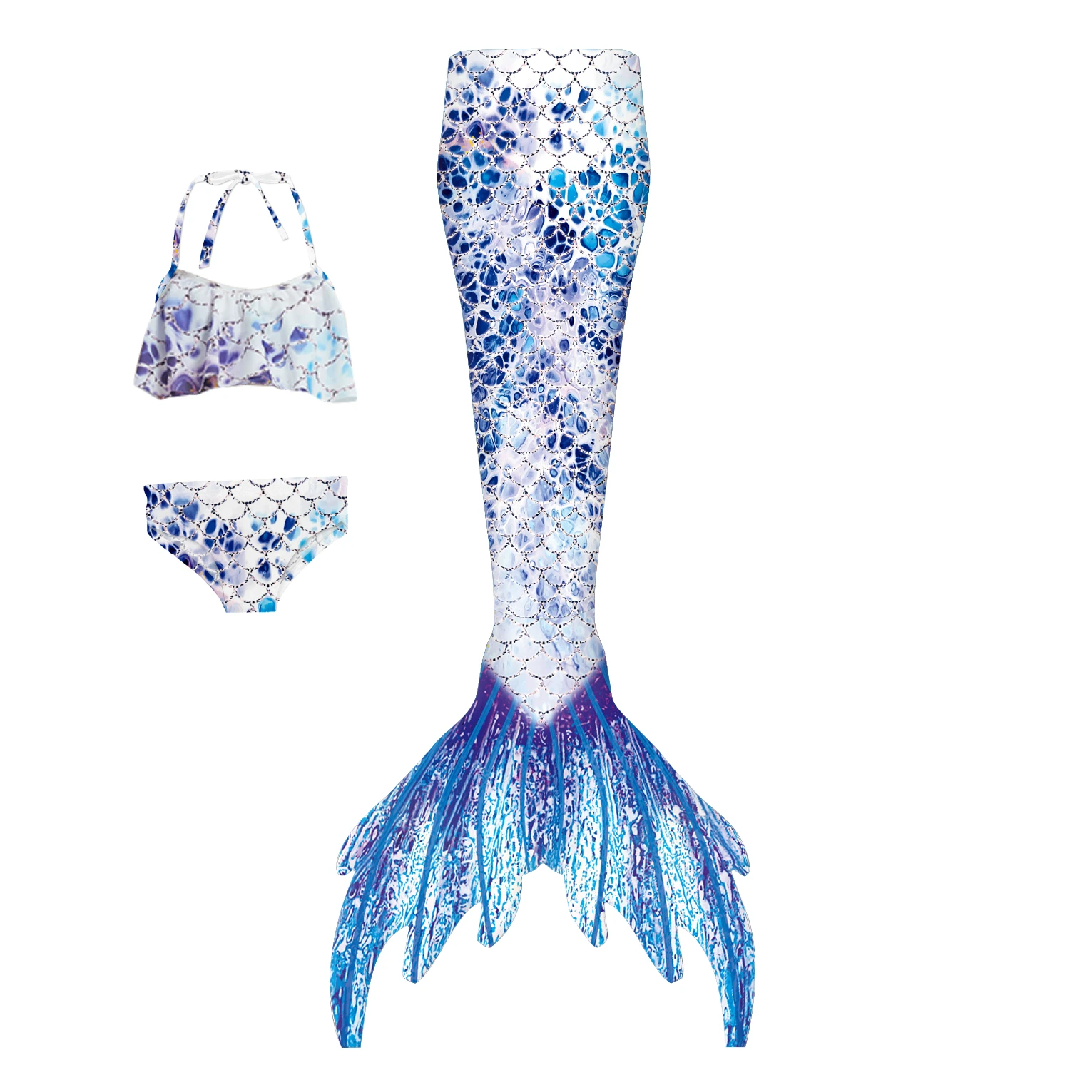 

Adults Kids Mermaid Tail Girls Summer Swimming Bating Suit Mermaid Costume Swimsuit Can Add Monofin Fin Cosplay Sexy Swimsuit