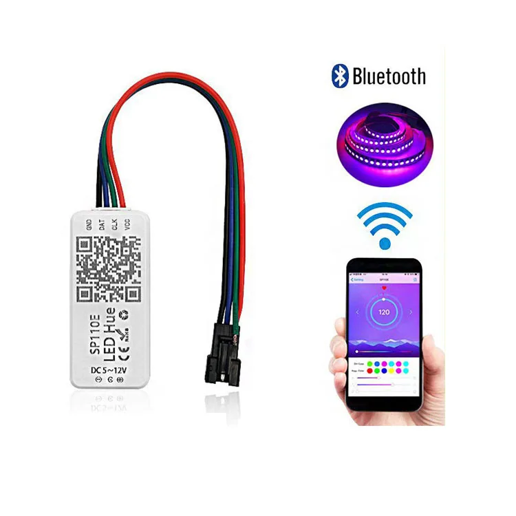 SP107E SK6812 SP105E APA102 SP110E WS2801 Пиксельная светодиодная полоса светильник SP108E wifi WS2811 WS2812B