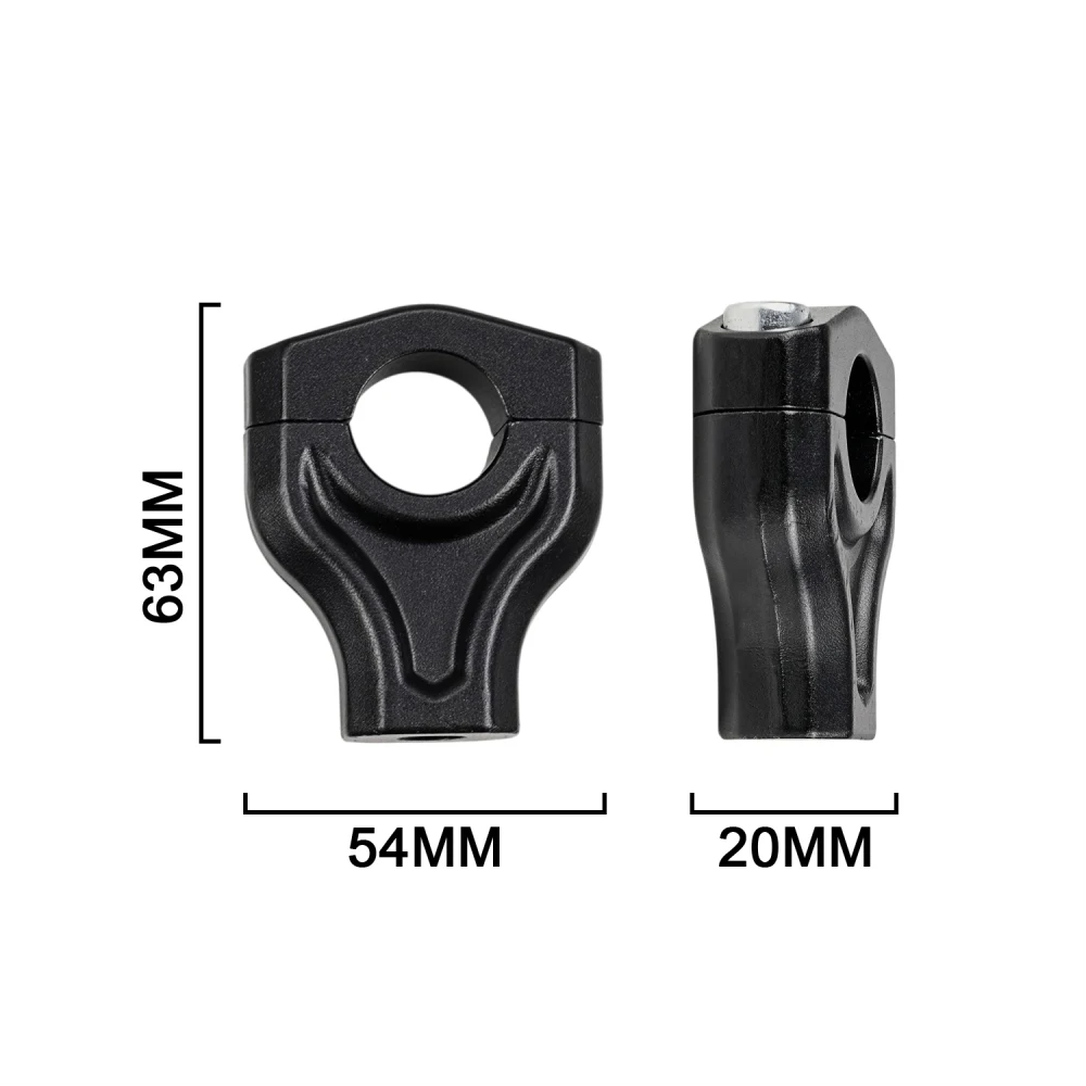 Кронштейн-зажим для крепления на руль (Pressure Block Mount Clamp) для мотоциклов Windone RM7, ESKUTE, Qlife, Vela, E5, электровелосипедов, внедорожных и питбайков (art.: 3920dca31d830) - 3920dca31d830