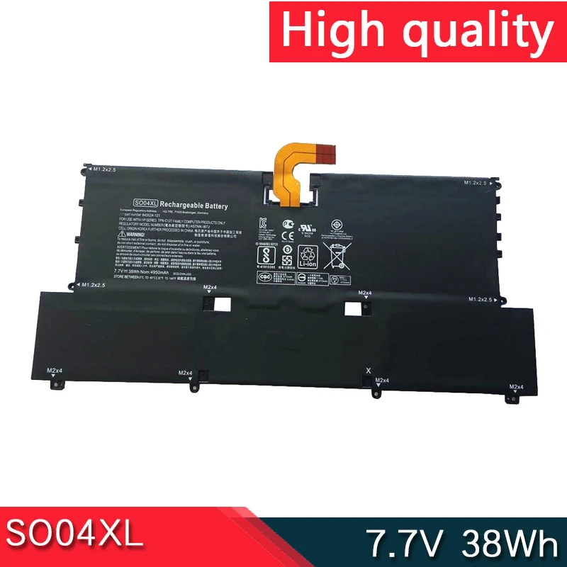 НОВЫЙ аккумулятор SO04XL 7 В 38 Втч для HP Spectre 13-V001NJ V015TU V014TU V132TU 13-V000 HSTNN-IB7J TPN-C127 844199 -855