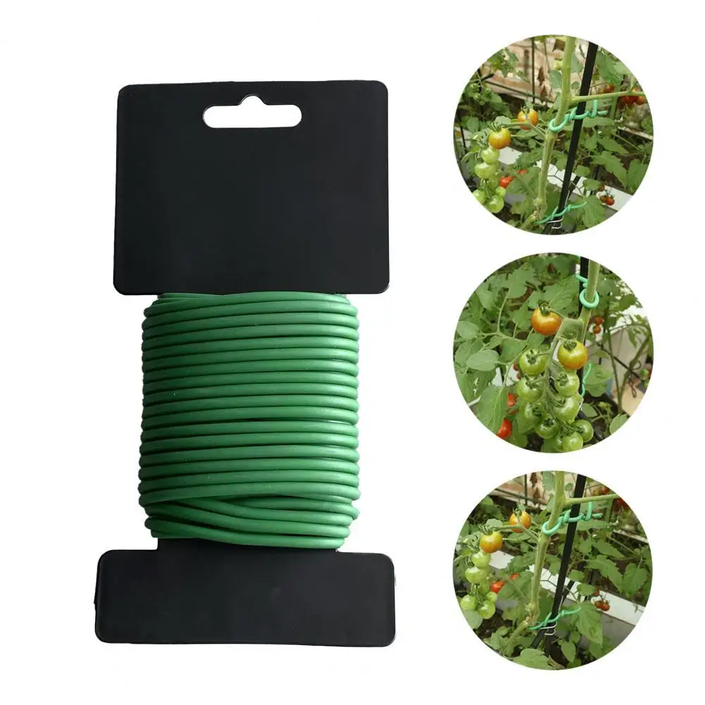 

TPR Practical Protective Horticulture Flower Wire 3 Sizes Garden Fastener Tape Soft for Outdoor