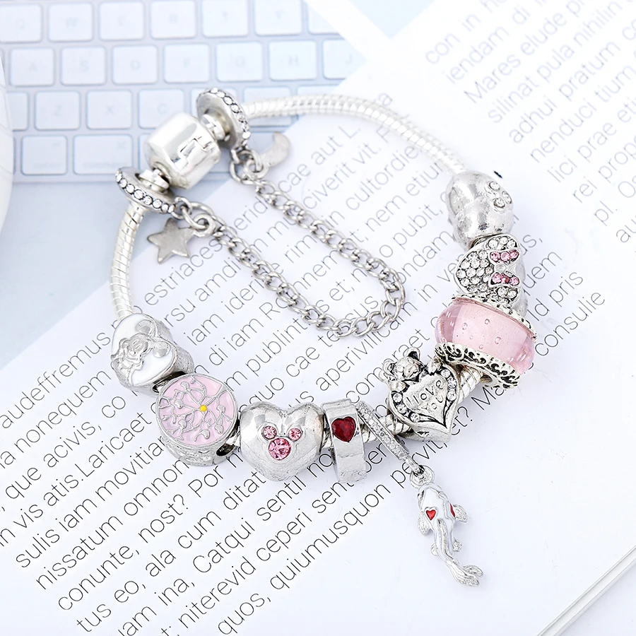 SEILAOY модные браслеты с подвесками в виде рыбы кои для женщин и мужчин