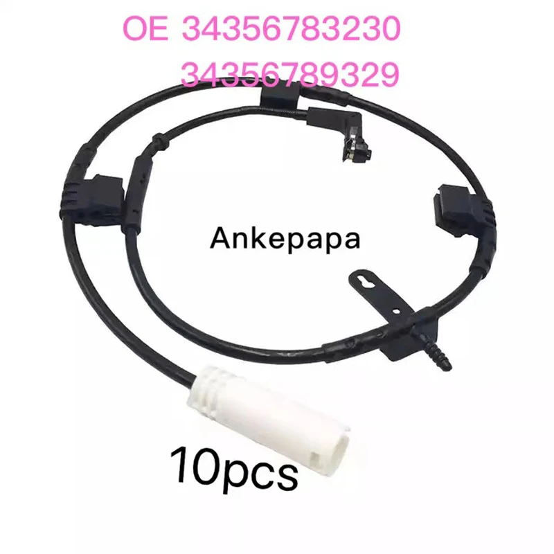 

10PCS OE 34356783230 34356789329 Front Brake Pad Wear Sensor for BM Mini Cooper R55 R56 R57 Brake Alarm Sensing Line