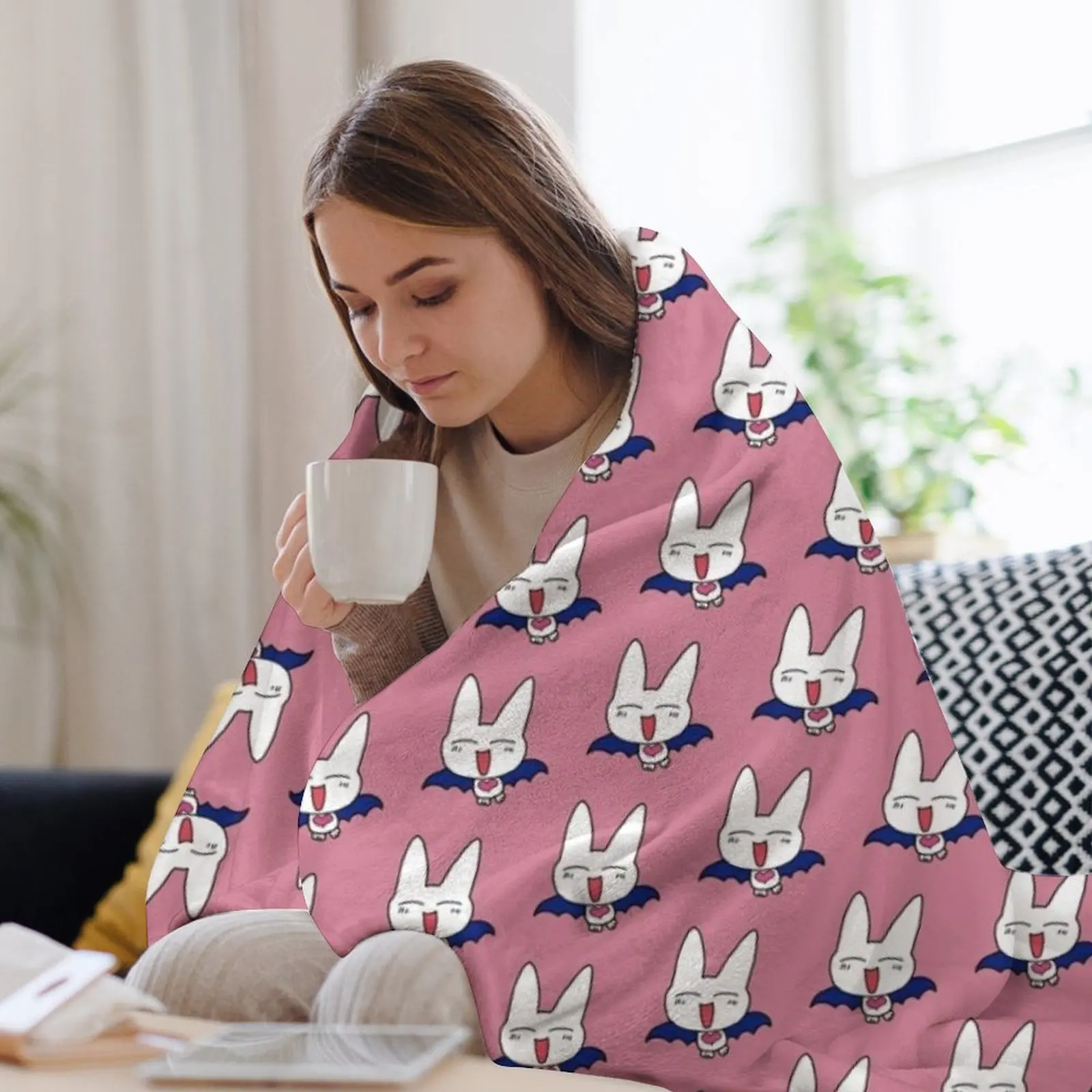 Рубашка Sana (Кодоча) w. Одеяло Babbitt Роскошные одеяла для диванов