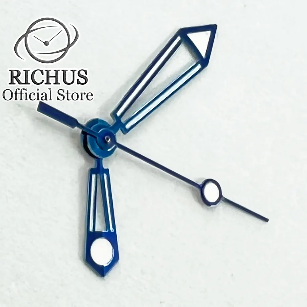 Зеленые светящиеся стрелки для часов NH35 NH36 ETA 2836 2824 Miyota 8205 8215 821A Mingzhu DG2813 3804