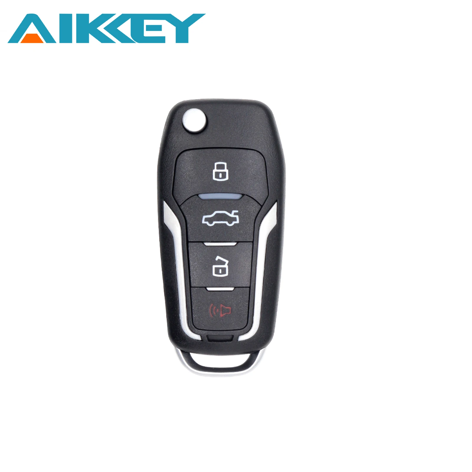 

AIKKEY Серия B серебряная 4 кнопки универсальная фотовспышка с чипом для K3 мини Сделай Сам бесключевая Замена производителя