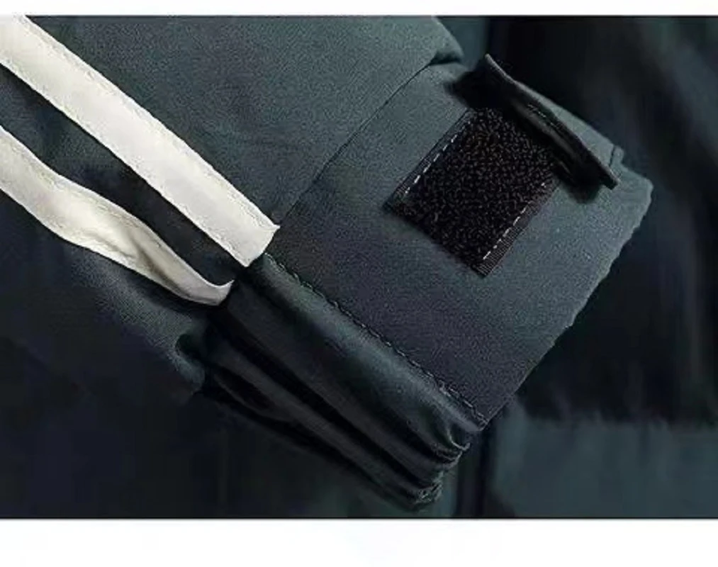 2022 New Men's Warm Jacket Winter Top Down Loose Coat Male Thick Hooded Cotton-padded Clothes Windproof Waterproof Top Man