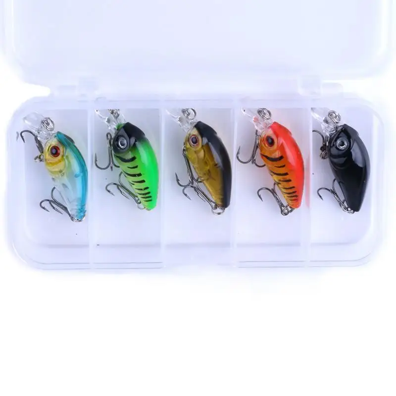 

Lure Bait Brass Bait With Rustproof Treble Hook 5pcs Artificial Lure Fishing Lure Tackle Super Soft Flexible Attractive Bionic