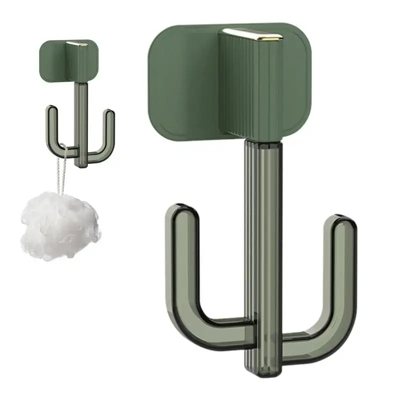 

Wall Mounted Shoe Rack Multifunctional Self Adhesive Shelves No Drill Punch Free Cactus Shaped Shoes Holder Home Accessories